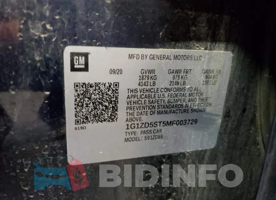 1G1ZD5ST5MF003729 Photo# 12