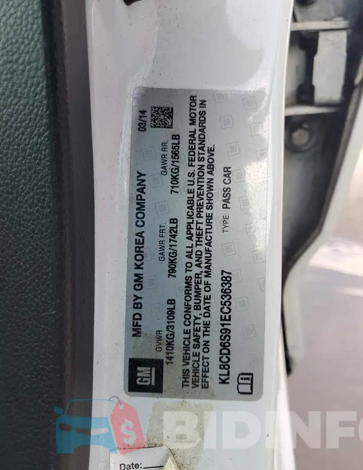 KL8CD6S91EC536387 Photo# 12