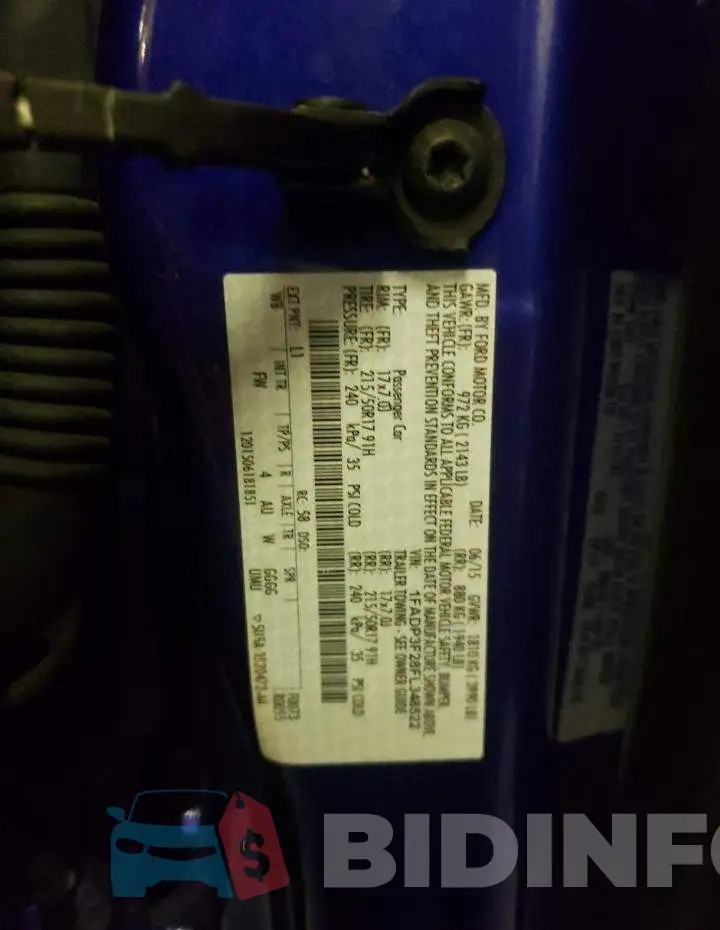 1FADP3F28FL348522 Photo# 12