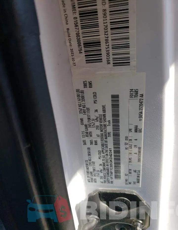 1FTMF1C85GKD42341 Photo# 12