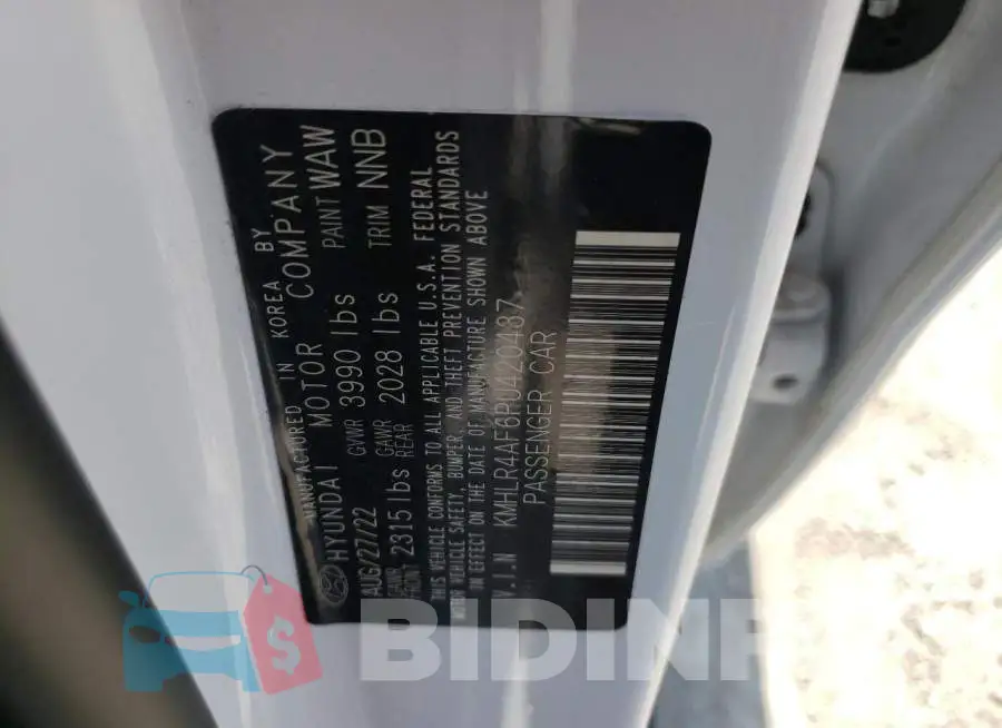 KMHLR4AF6PU420437 Photo# 12