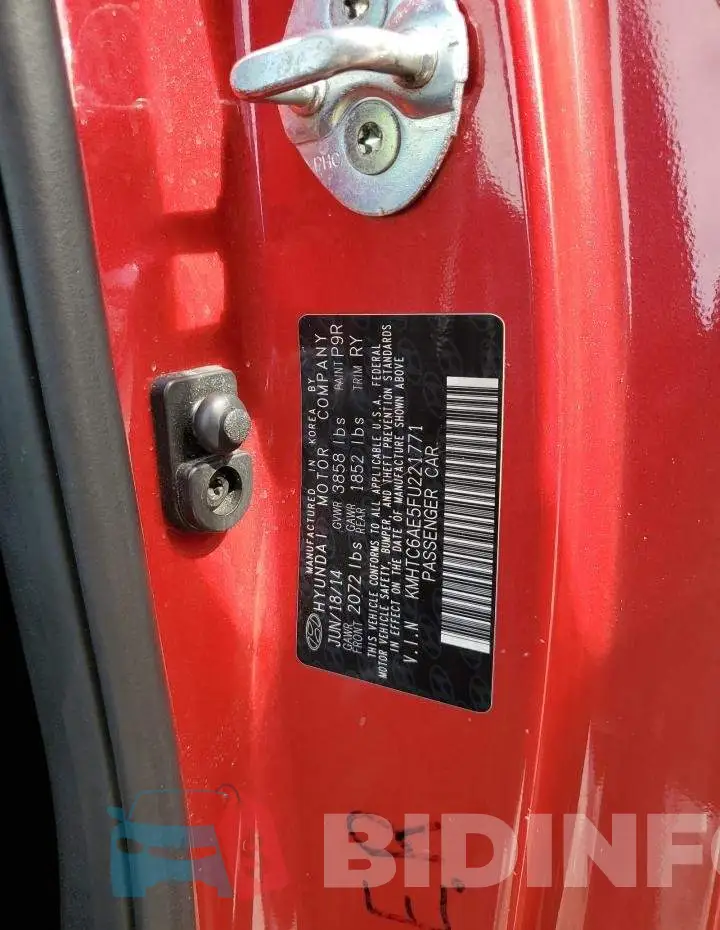 KMHTC6AE5FU221771 Photo# 12