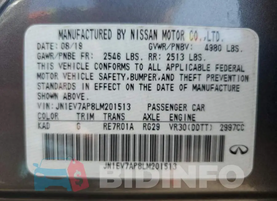 JN1EV7AP8LM201513 Photo# 12
