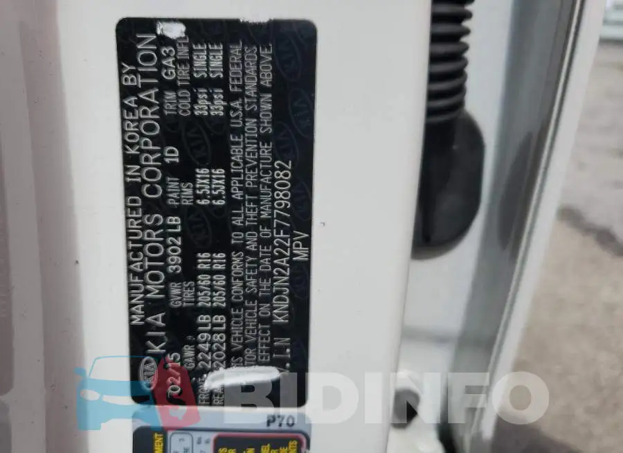 KNDJN2A22F7798082 Photo# 13