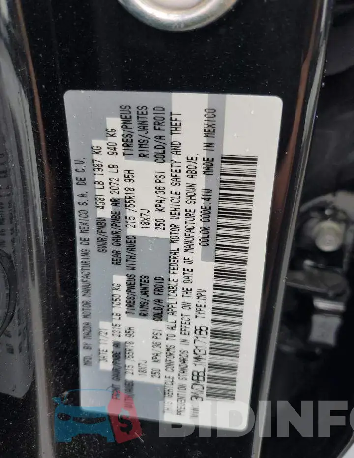 3MVDMBBL1MM317165 Photo# 12