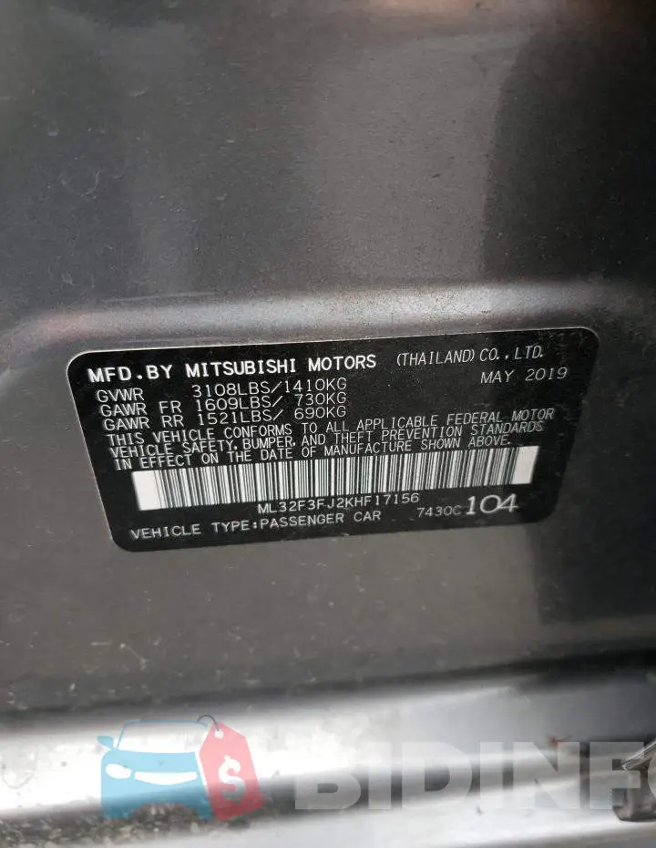 ML32F3FJ2KHF17156 Photo# 12