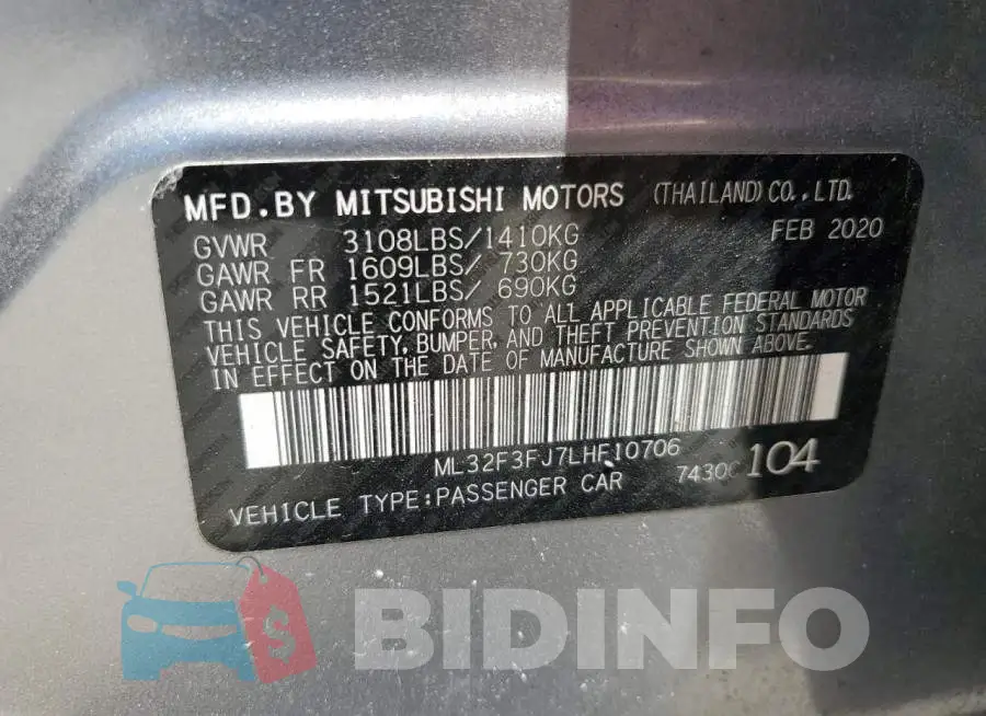 ML32F3FJ7LHF10706 Photo# 12