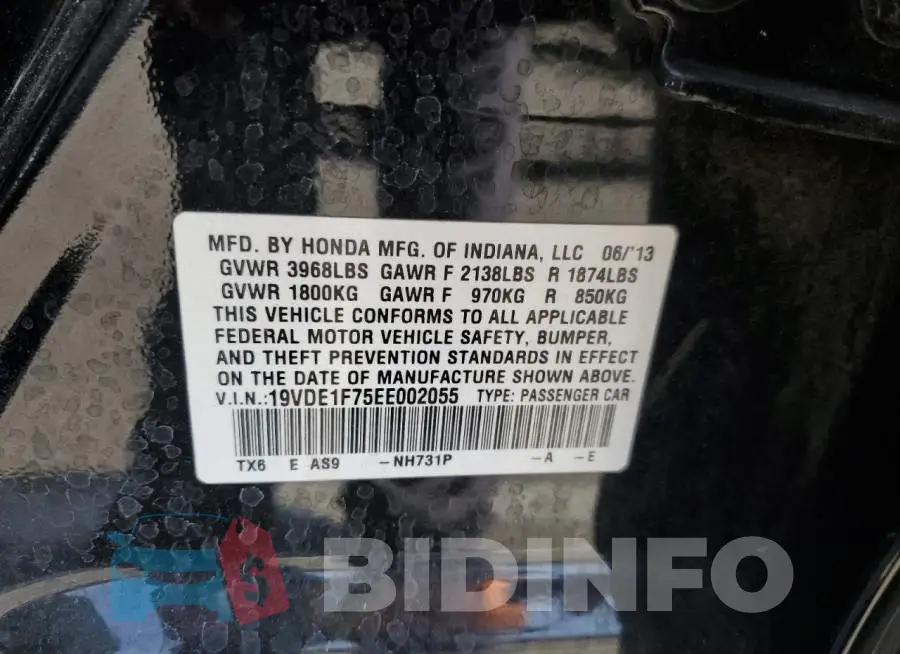 19VDE1F75EE002055 Photo# 12