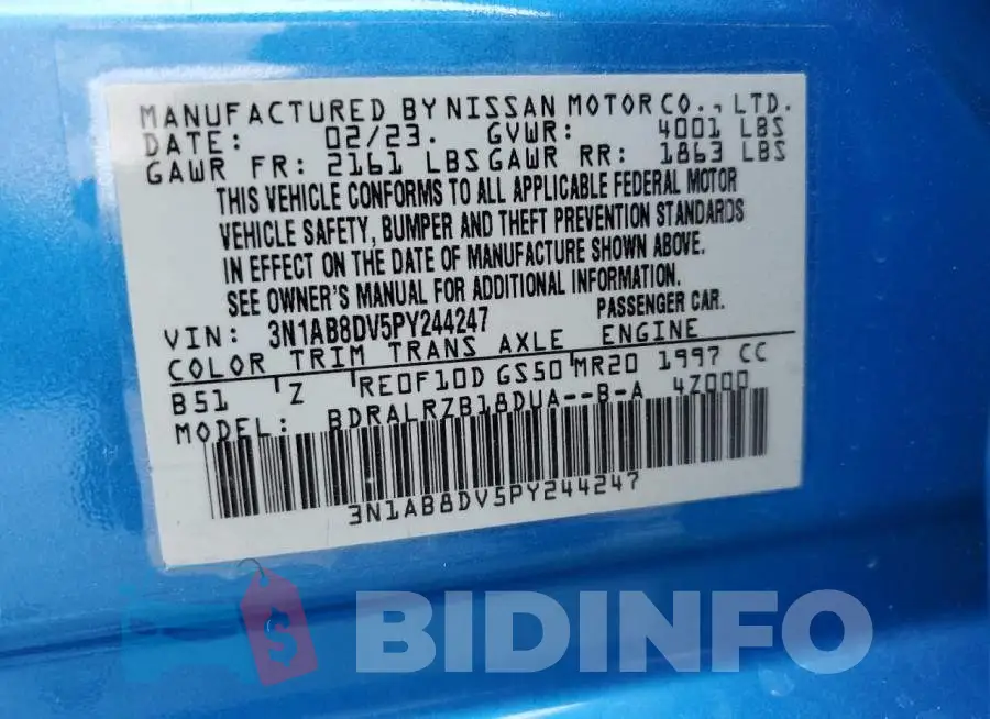 3N1AB8DV5PY244247 Photo# 12