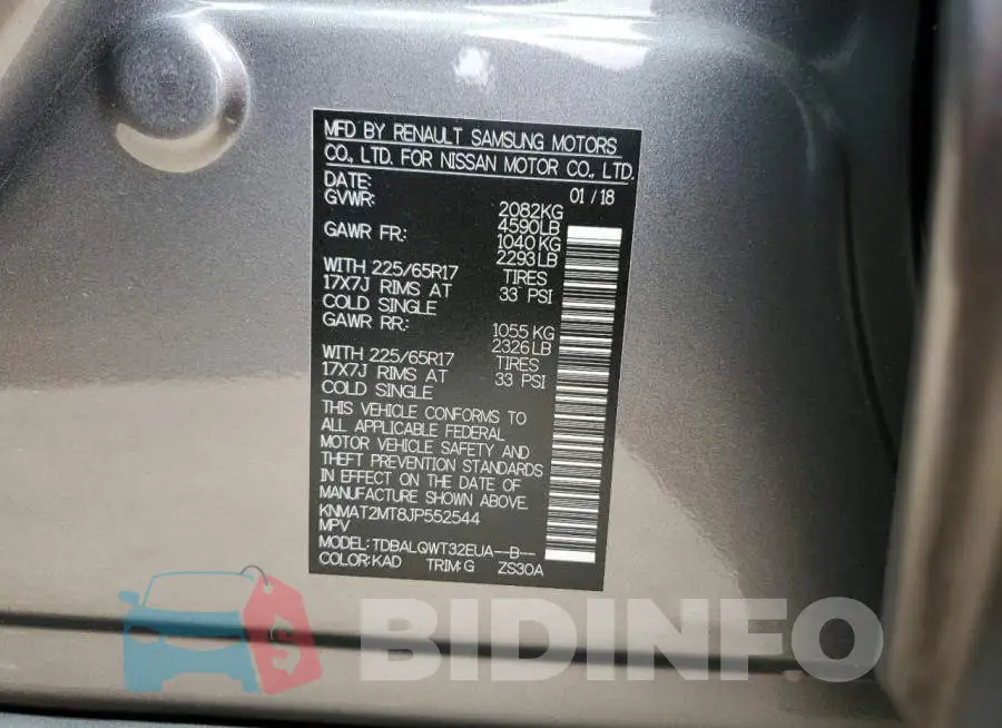 KNMAT2MT8JP552544 Photo# 14