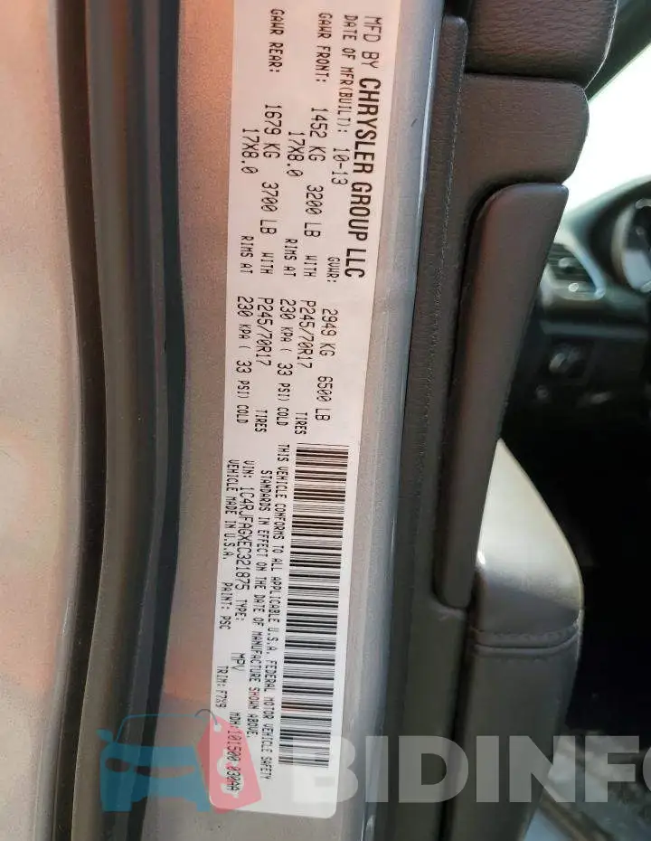 1C4RJFAGXEC321875 Photo# 14