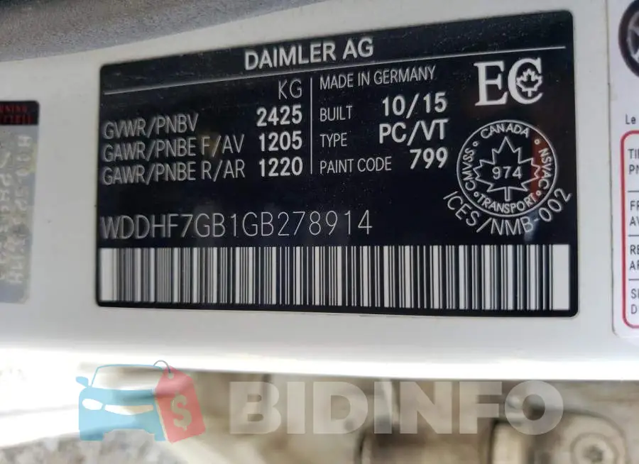 WDDHF7GB1GB278914 Photo# 13