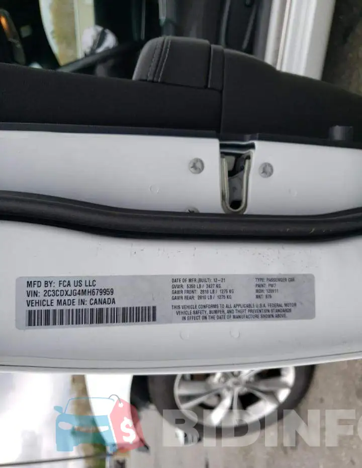 2C3CDXJG4MH679959 Photo# 13