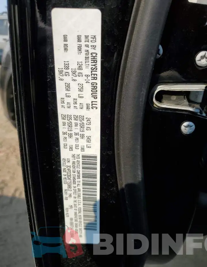 3C4PDCBGXFT530812 Photo# 13