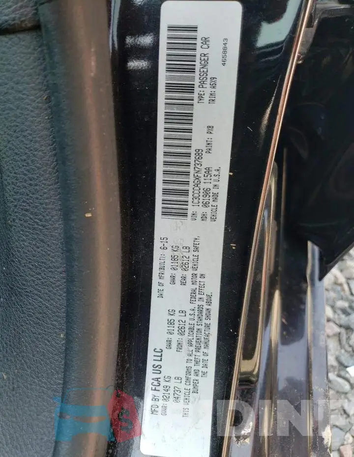 1C3CCCAGXFN737689 Photo# 12