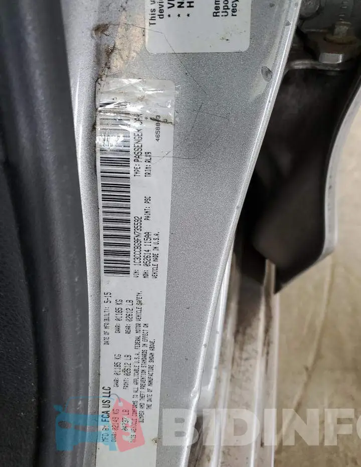 1C3CCCBG9FN735592 Photo# 12