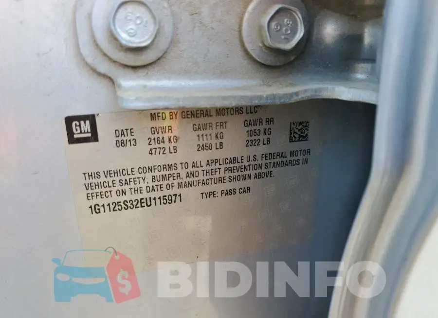 1G1125S32EU115971 Photo# 12