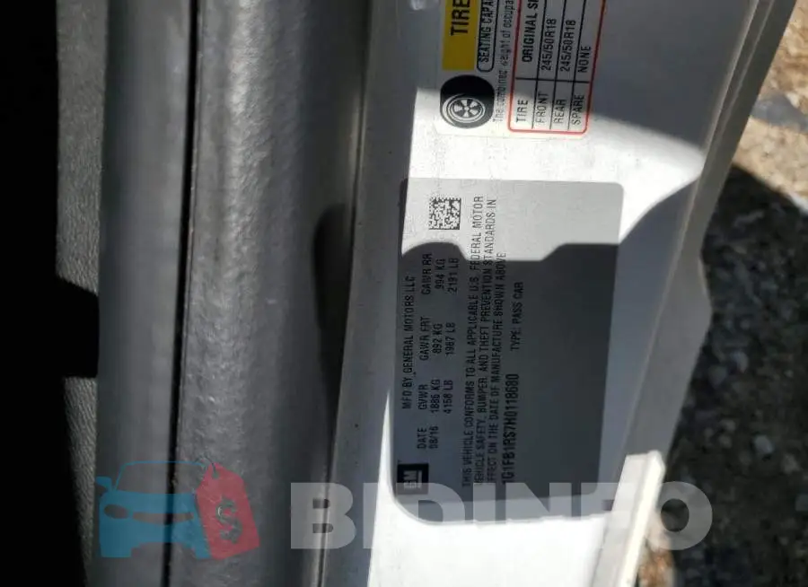 1G1FB1RS7H0118680 Photo# 12