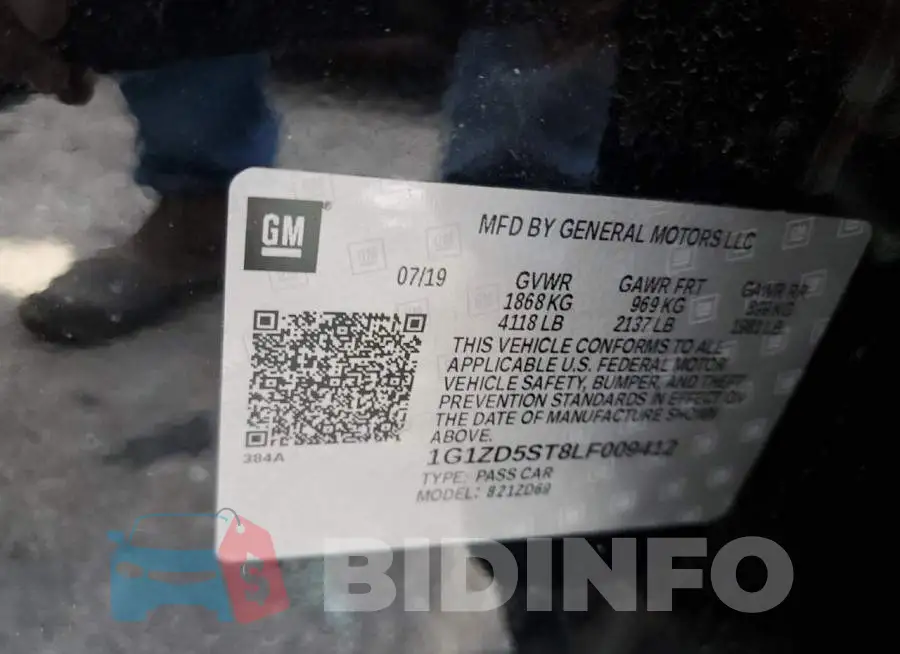 1G1ZD5ST8LF009412 Photo# 10