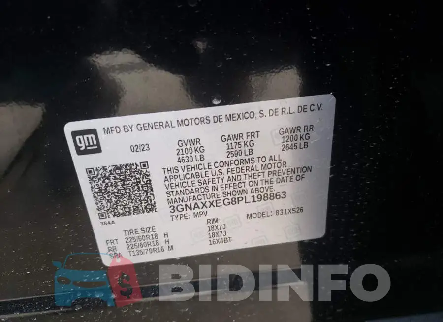 3GNAXXEG8PL198863 Photo# 12