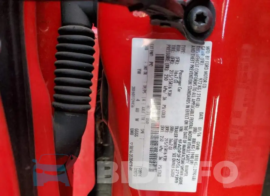 1FADP3F27GL271269 Photo# 12