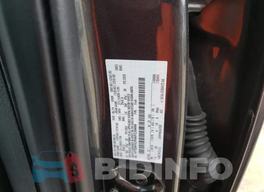 1FTEW1CP5KFC39899 Photo# 12