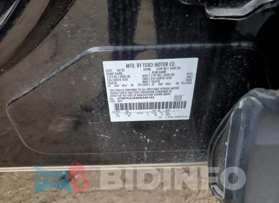 2FMPK4J94NBA88162 Photo# 12