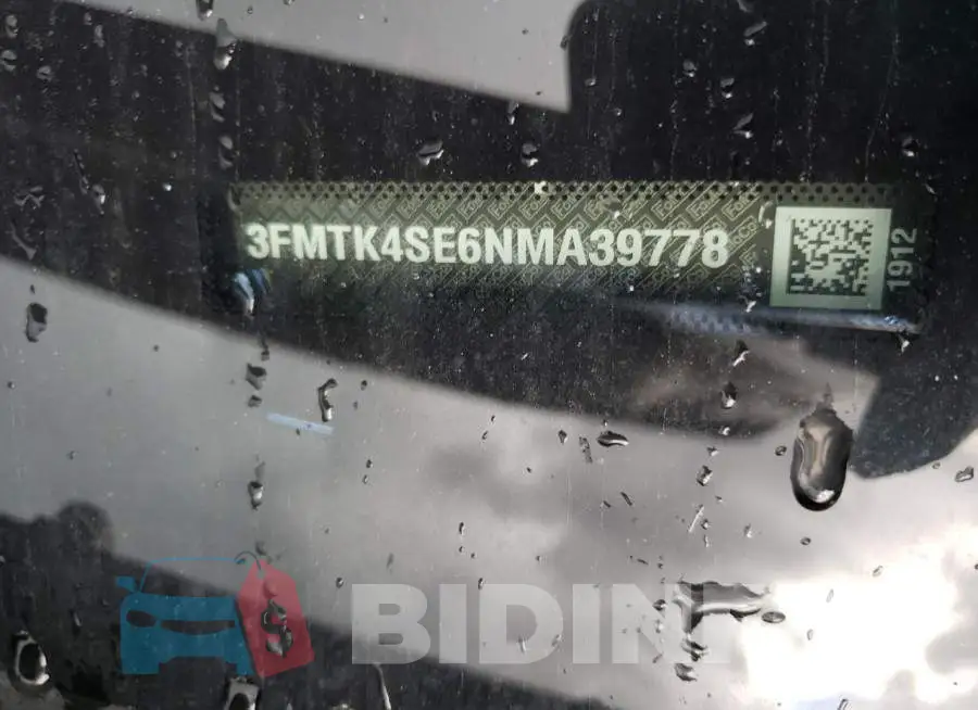 3FMTK4SE6NMA39778 Photo# 12
