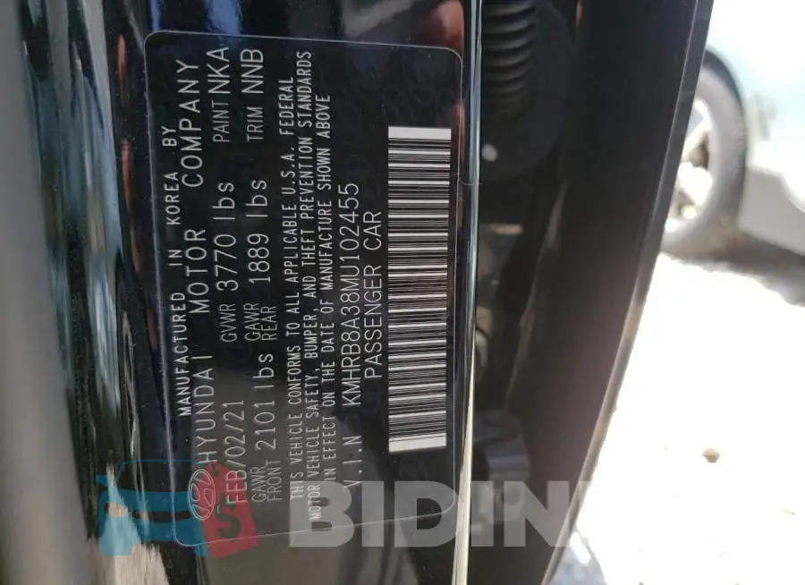 KMHRB8A38MU102455 Photo# 12