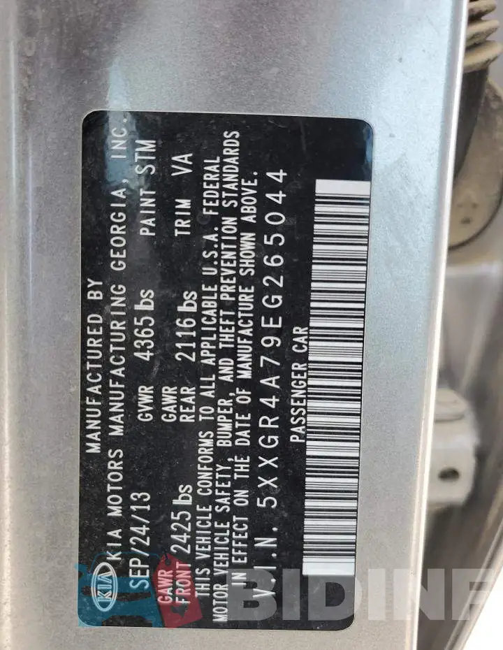 5XXGR4A79EG265044 Photo# 12
