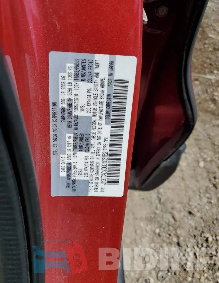 JM3TCACY3G0103152 Photo# 13