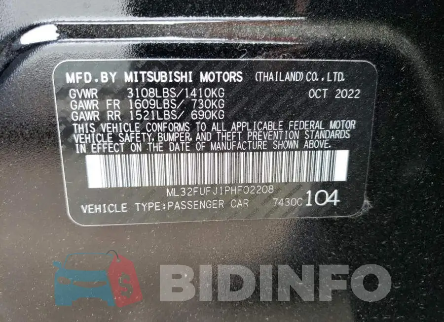 ML32FUFJ1PHF02208 Photo# 12
