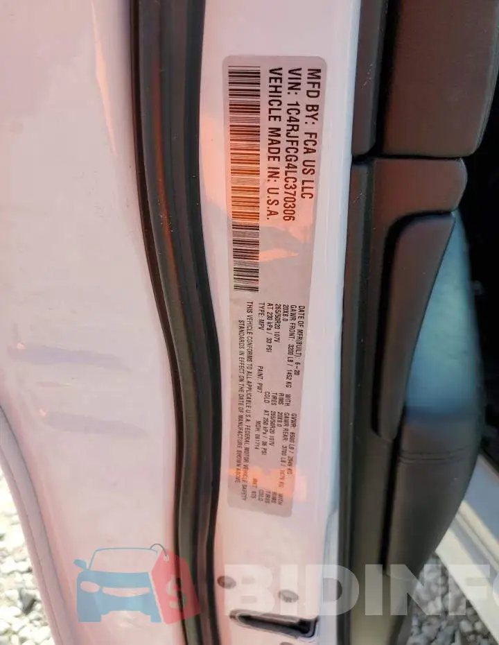 1C4RJFCG4LC370306 Photo# 13