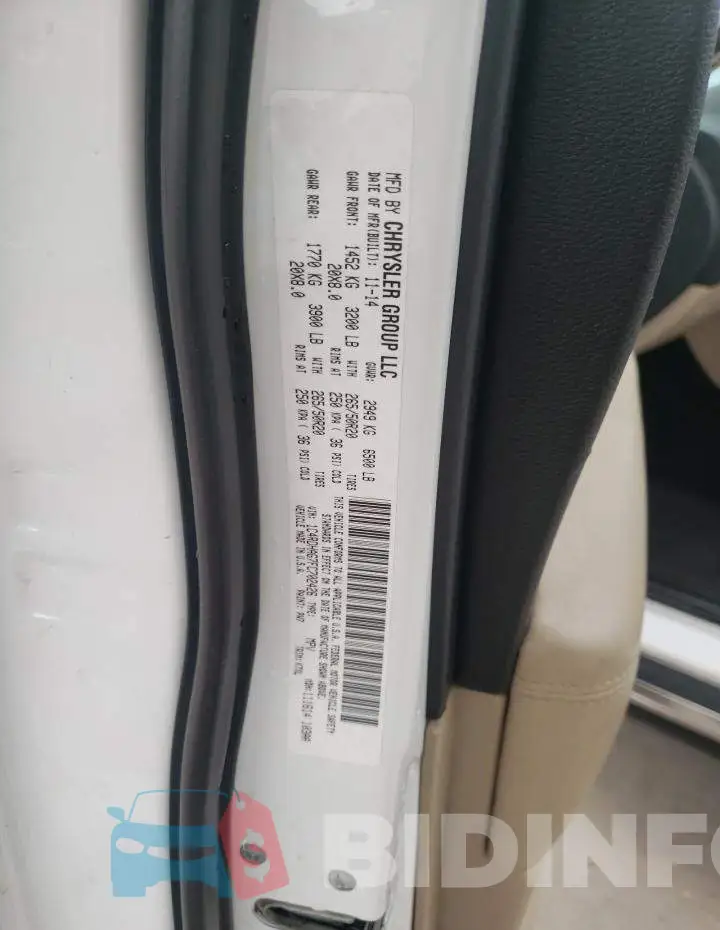 1C4RDHAG7FC702426 Photo# 12
