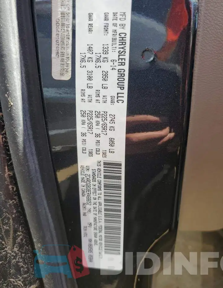 2C4RDGBG8ER468652 Photo# 13