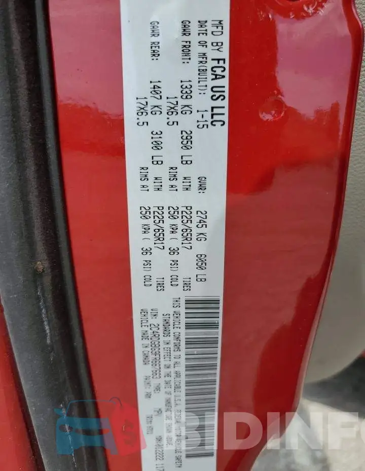 2C4RDGBG9FR667663 Photo# 13