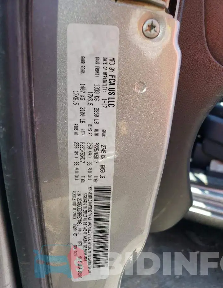 2C4RDGEG7HR674061 Photo# 12