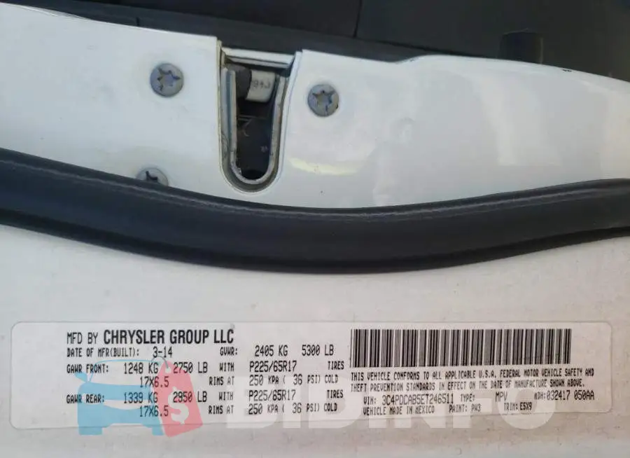 3C4PDCAB5ET246511 Photo# 14