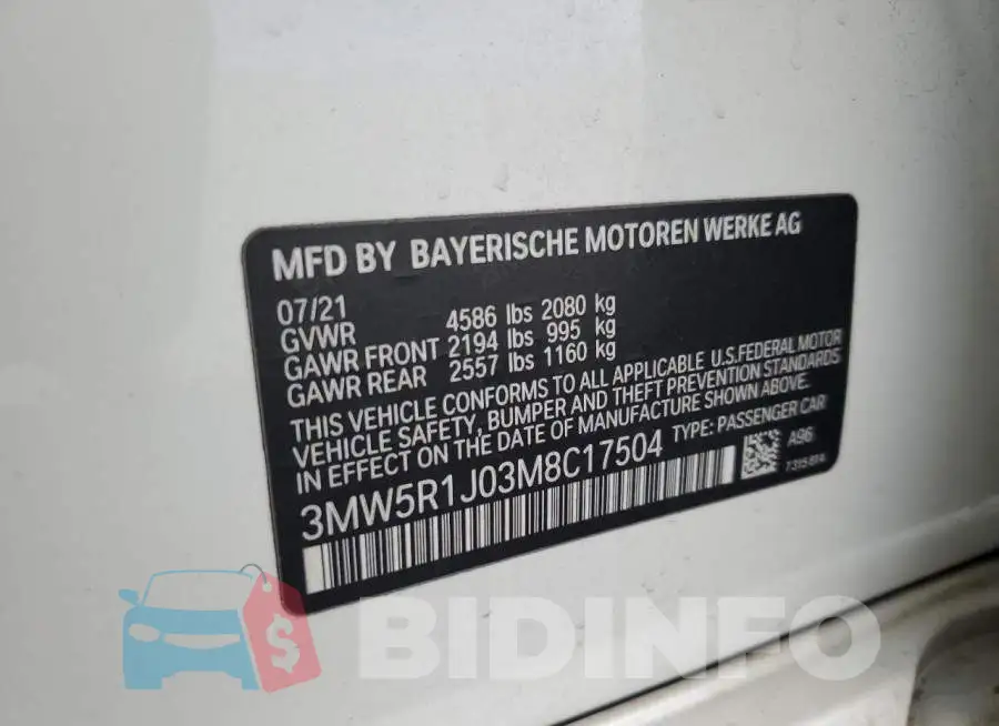 3MW5R1J03M8C17504 Photo# 12