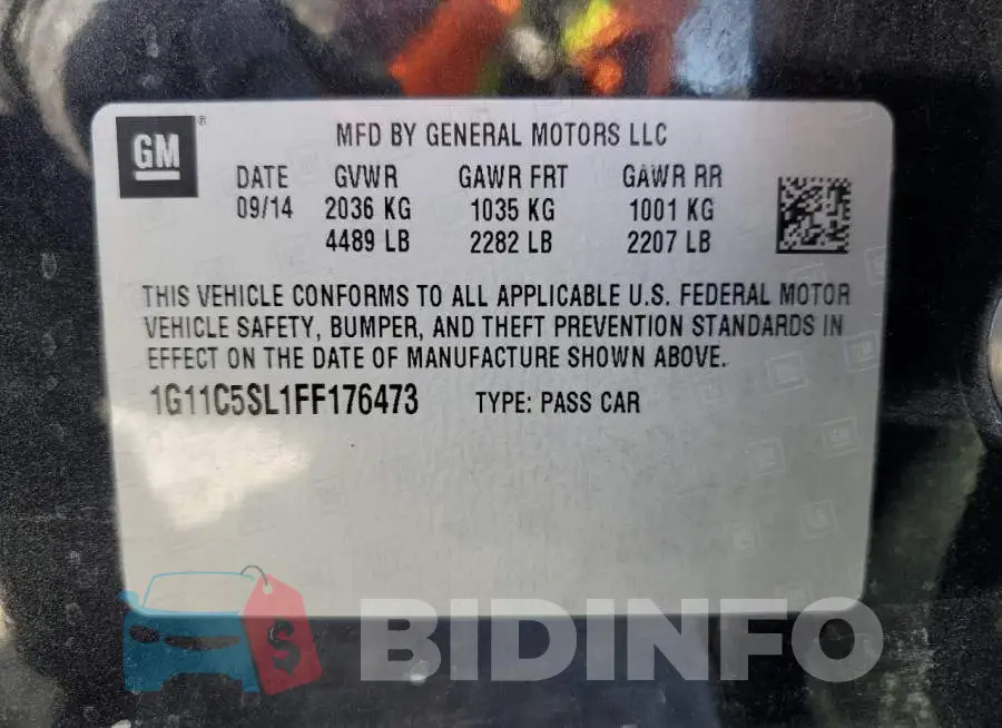 1G11C5SL1FF176473 Photo# 12
