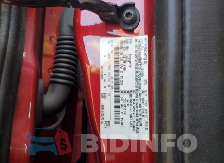 1FADP3F25EL402843 Photo# 12