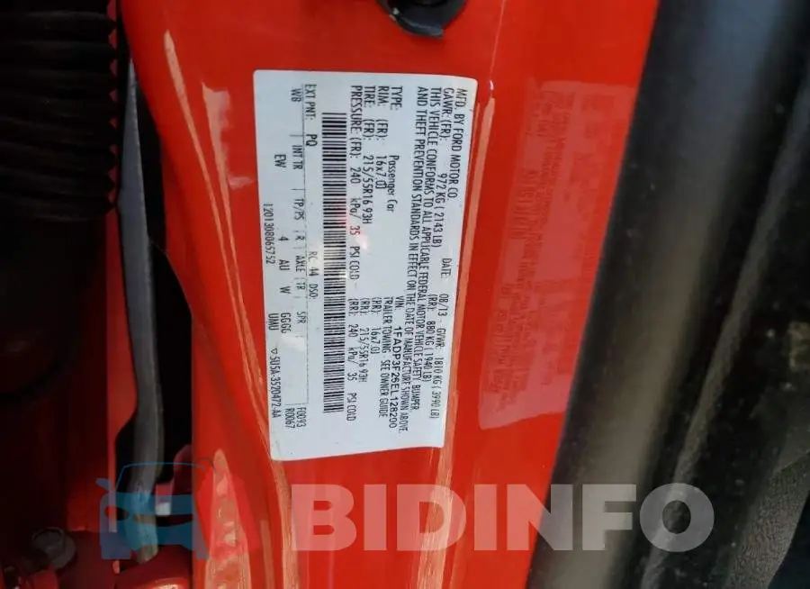 1FADP3F26EL128200 Photo# 13