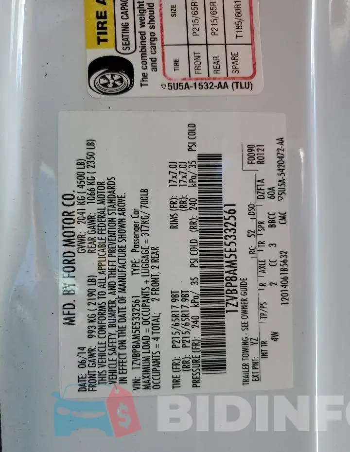 1ZVBP8AM5E5332561 Photo# 12