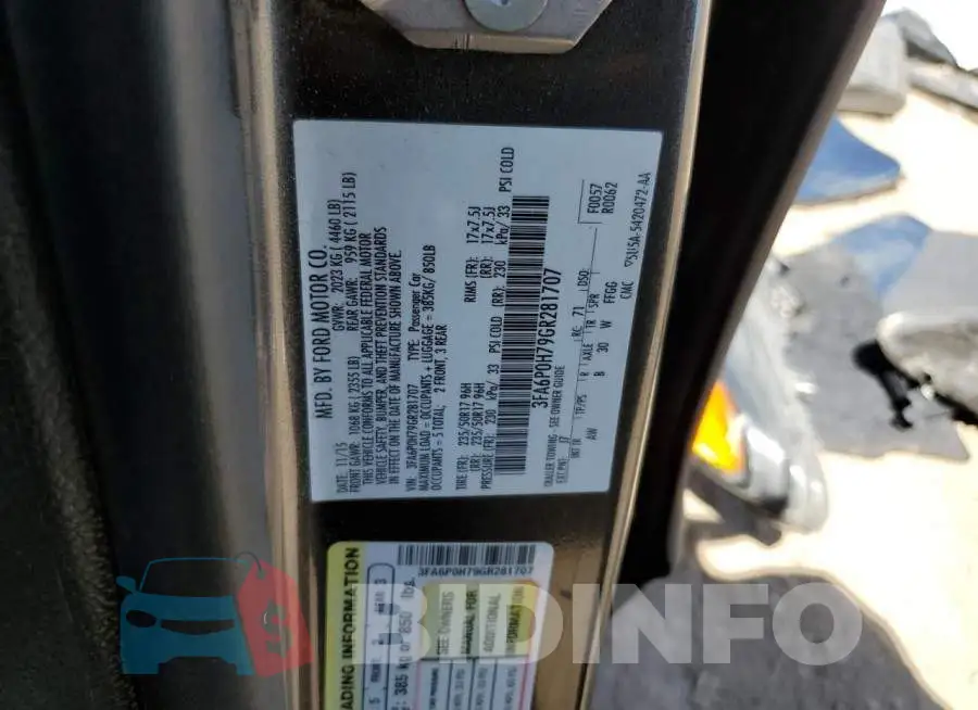 3FA6P0H79GR281707 Photo# 12