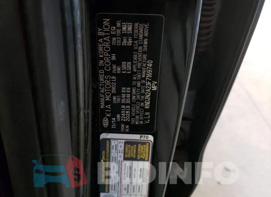 KNDJN2A23F7169740 Photo# 12