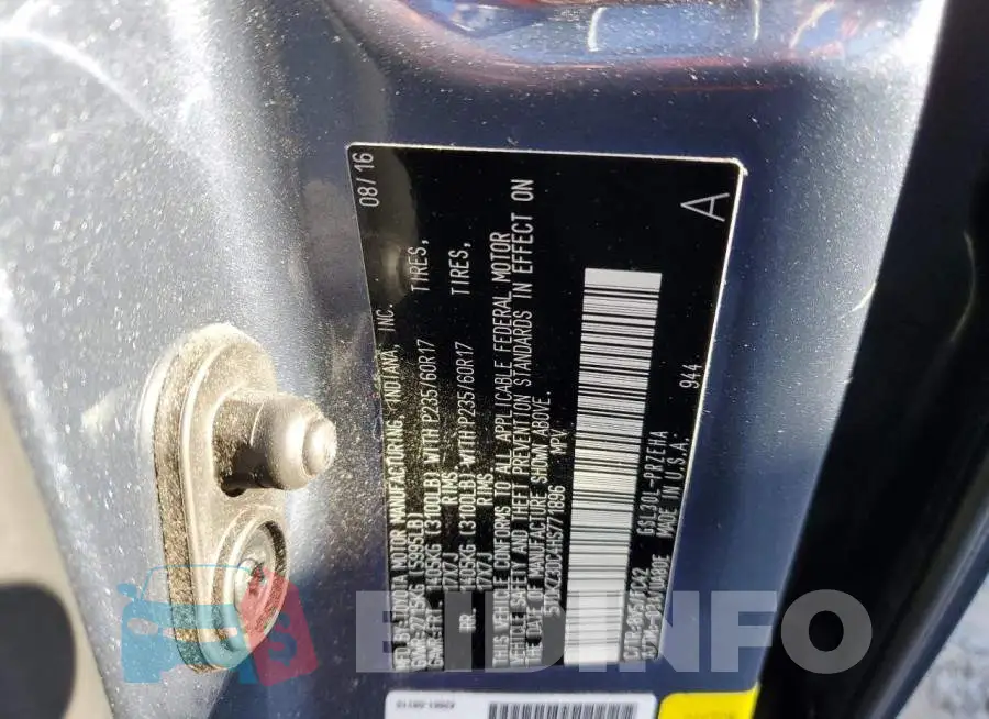 5TDKZ3DC4HS771896 Photo# 14