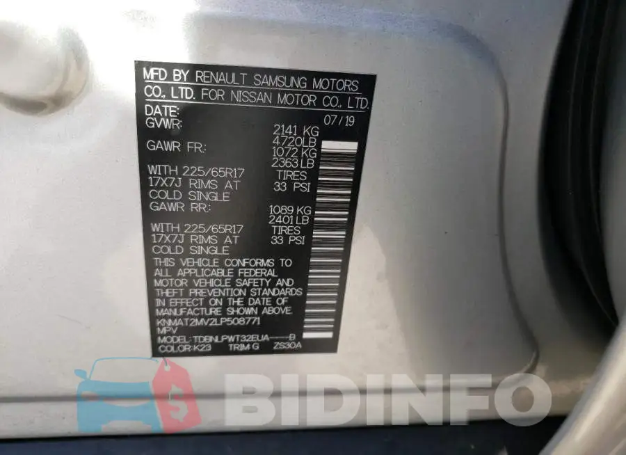 KNMAT2MV2LP508771 Photo# 13