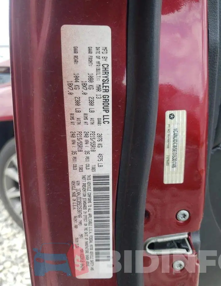 1C4NJDCB5ED530746 Photo# 12