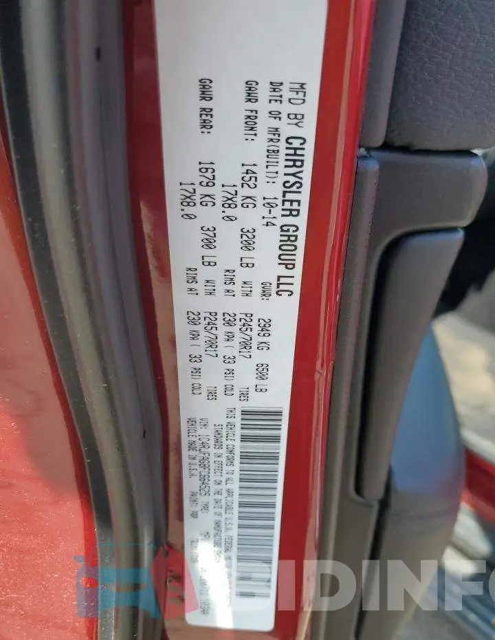 1C4RJFAG8FC664525 Photo# 12