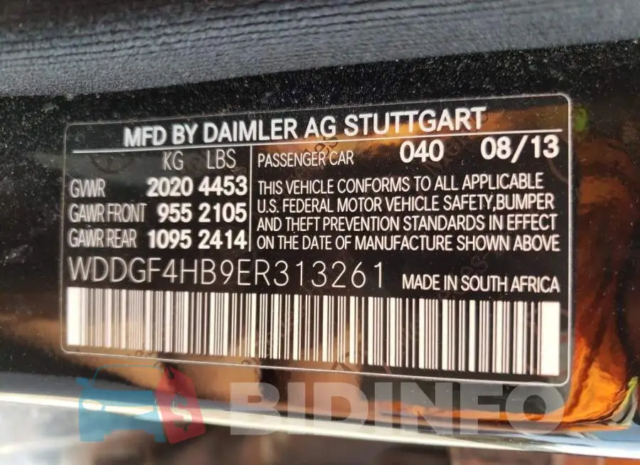 WDDGF4HB9ER313261 Photo# 12
